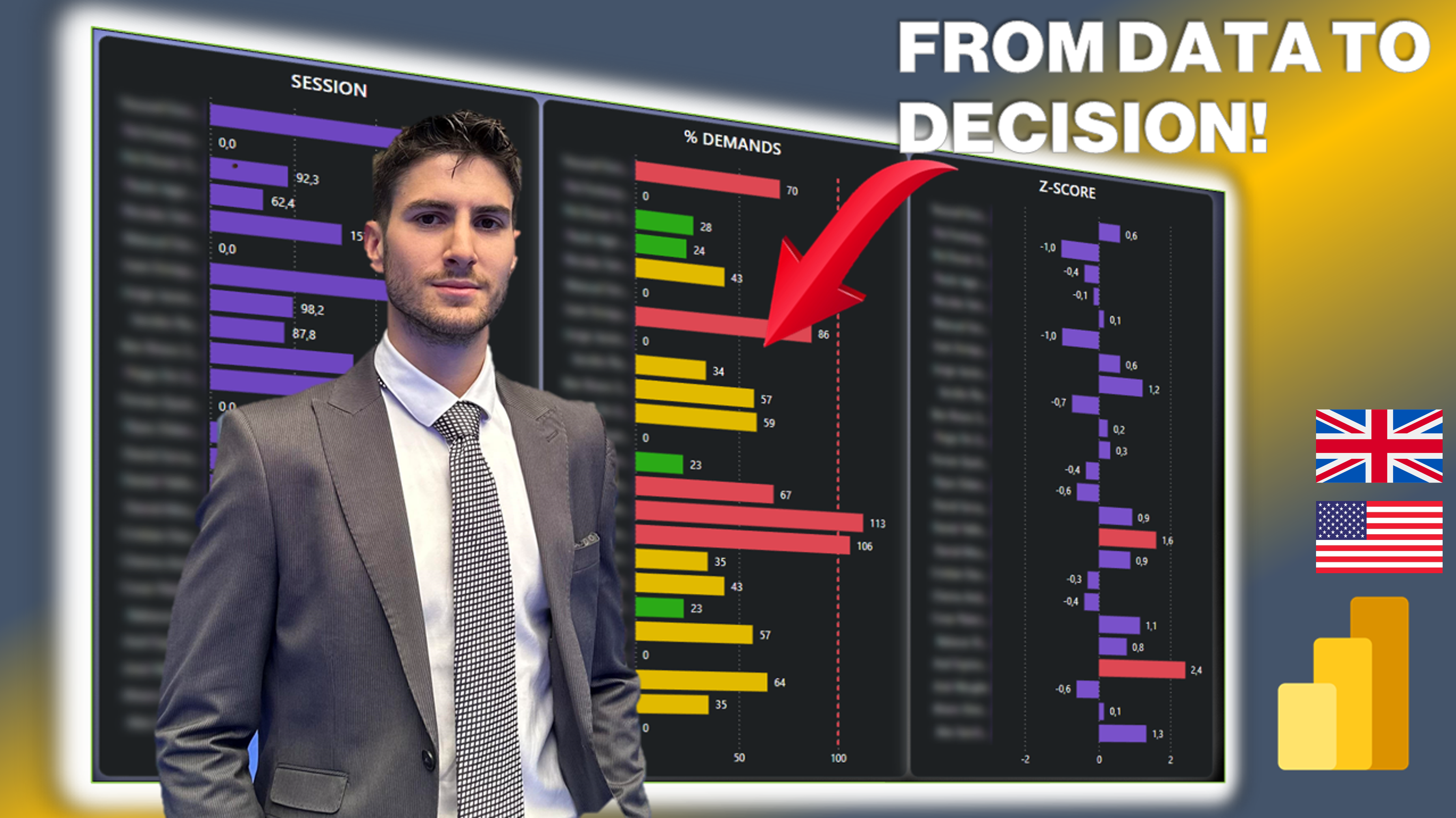 Power BI for Physical Performance Analysis